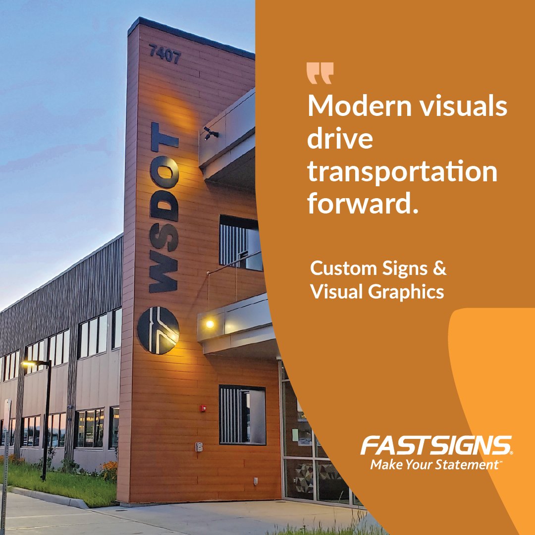 A state transportation headquarters has been reimagined with cutting-edge design and ADA-compliant signage. This transformation proves that teamwork and fresh ideas can take the transportation world to the next level with custom signs and visuals. #Exteriorsignage #FASTSIGNS