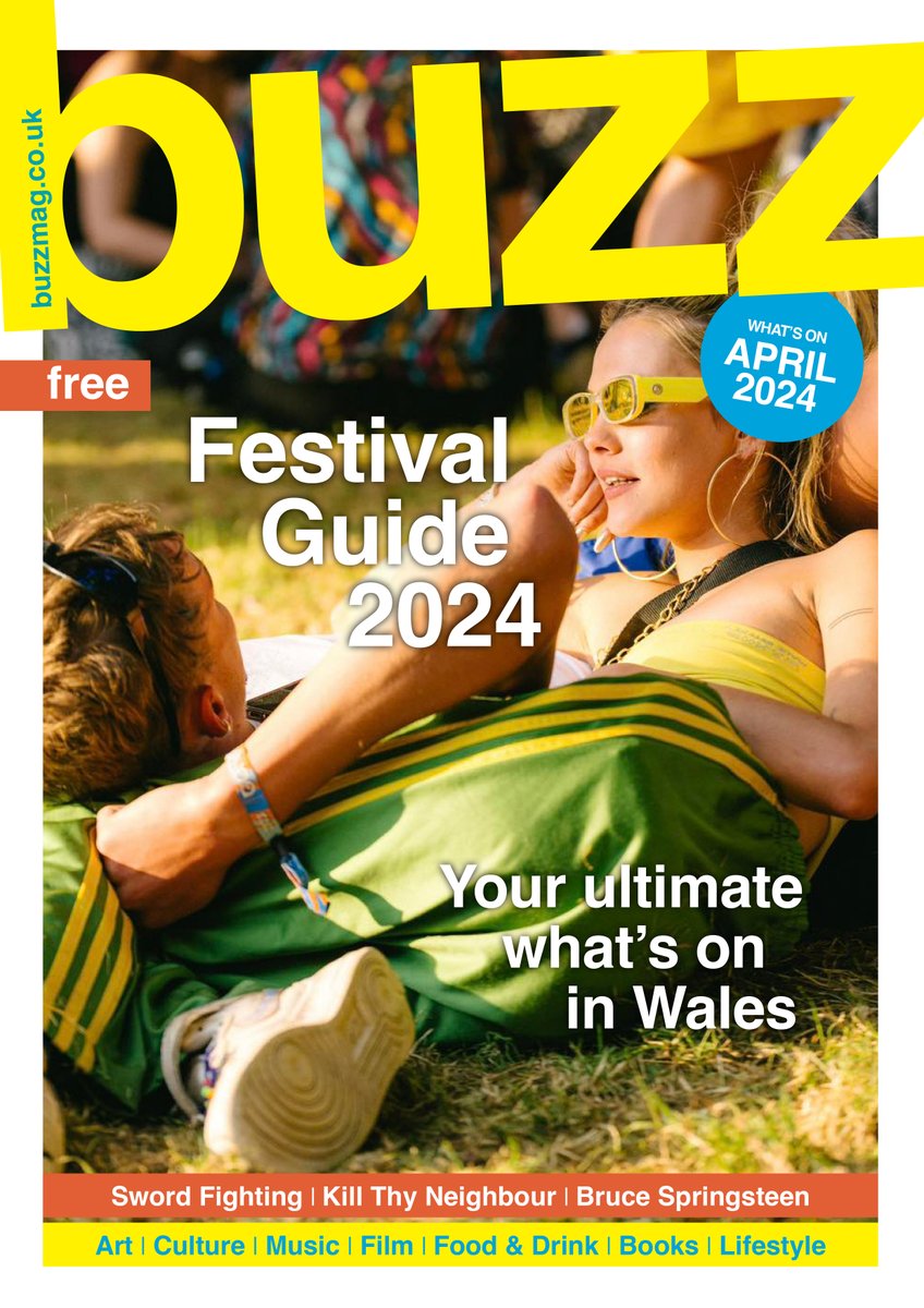 Our annual festival guide is here, featured inside our April issue. Read the online version below, also featuring @dnlfoxx, @bbboatclub, @springsteen, @LucieLovatt, @TorchTheatre, @BaserCaity, @Milkwoodcdf + @Tukkatuksf. #cardiff #wales #cymru #WhatsOn buzzmag.co.uk/magazine/