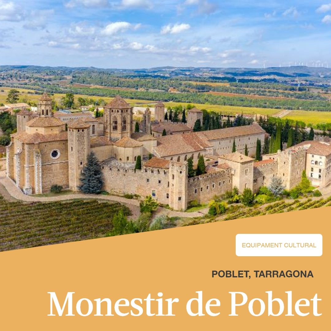 El @MonestirPoblet fa quasi 2 anys que està adherit al programa #ApropaCultura!  El monestir, amb una antiguitat de més de 800 anys, obre les portes a tots els visitants que vulguin saber més sobre la cultura i la religió.  Per una cultura de tots i totes! 💪 #SomApropa