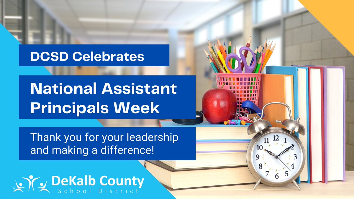 As we celebrate National Assistant Principals Week, we want to extend a heartfelt thank you to our #DCSD Assistant Principals who lead with passion and purpose. 📘 Thank you for your hard work and continued commitment! #iLoveDCSD💙🧡 #AssistantPrincipalsWeek