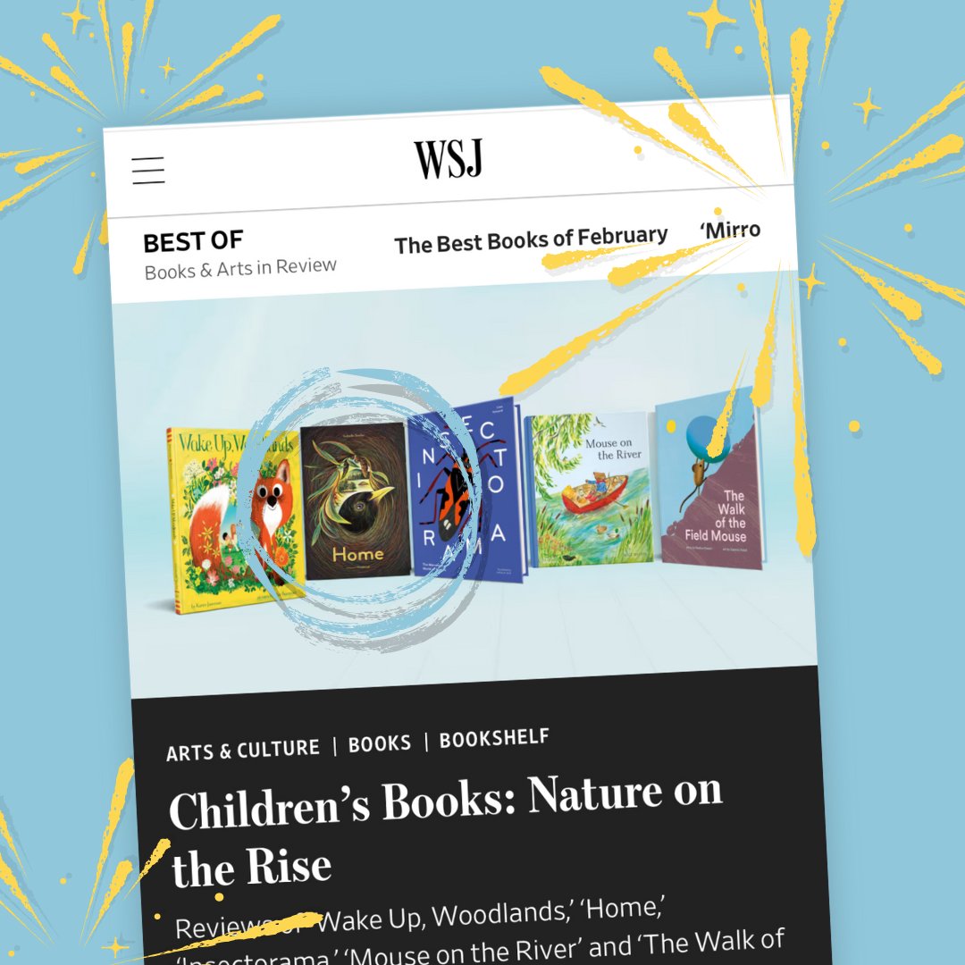 Hooray for a 'beautiful' review of HOME from The Wall Street Journal! '[A] beautiful work of natural history.' — The Wall Street Journal loom.ly/qezEQ74 #kidlit #kidlitart #kidlitreviews #worldkidlit #poetrymonth #earthday #picturebooks #naturebooks #naturalhistory