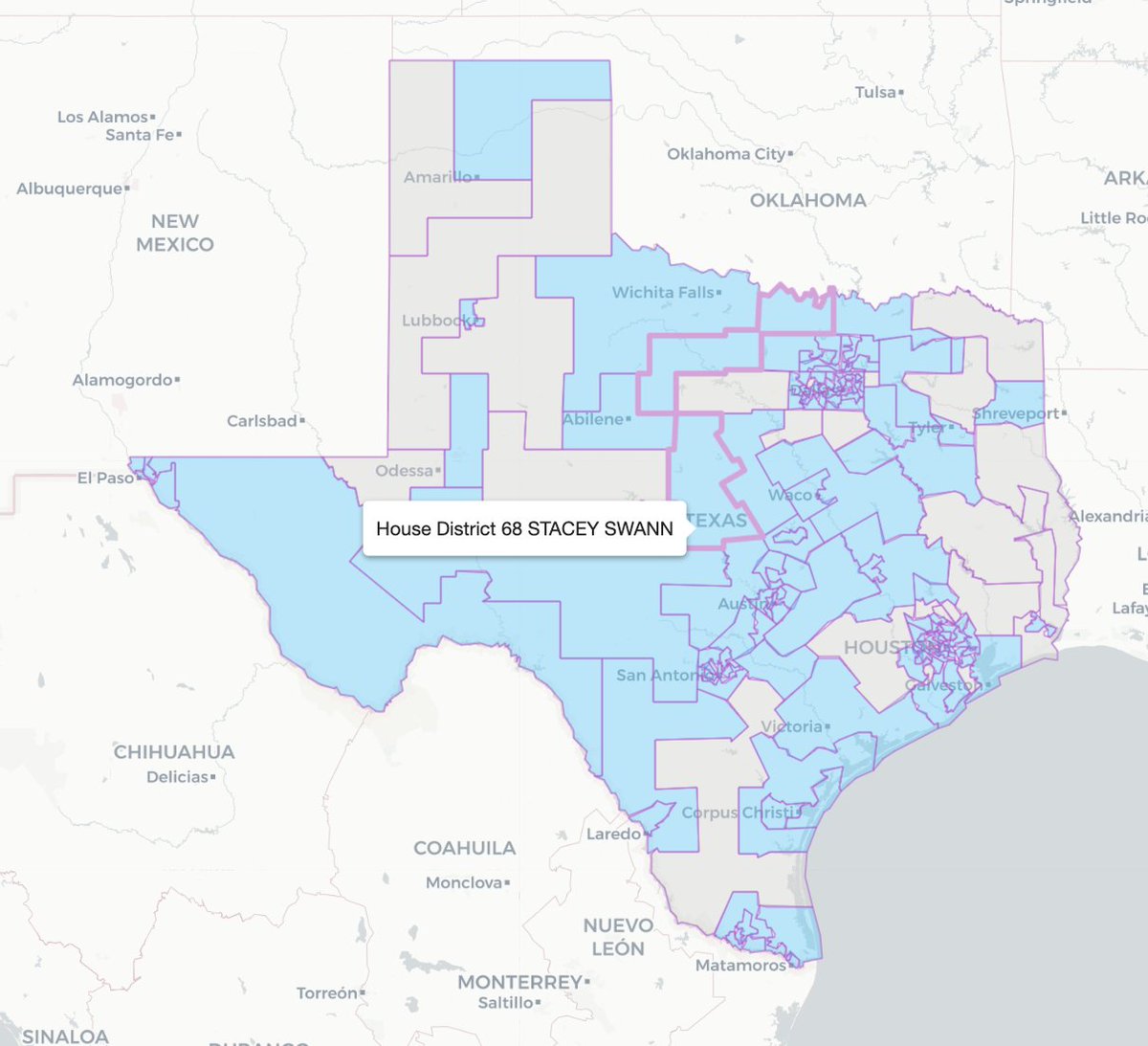 I honestly can't believe dems managed to find a candidate for HD-68 HD-68 was Trump+71!