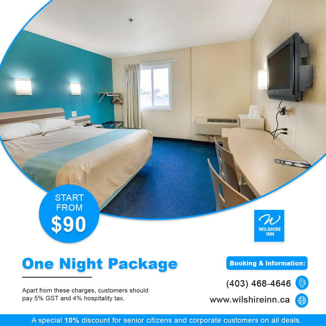 WilshireInn's tweet photo. For Booking &amp; Information, please call us at (403) 468-4646 or visit our website https://t.co/jTAZGSA4UV

@WilshireInn

#wilshire #thewilshireinn #wilshireinn #motels #bedroom #guestroom #hotelservice #TwitterX #hotels #roomforrent #claresholm #bhfyp https://t.co/1zKF9NWoS9