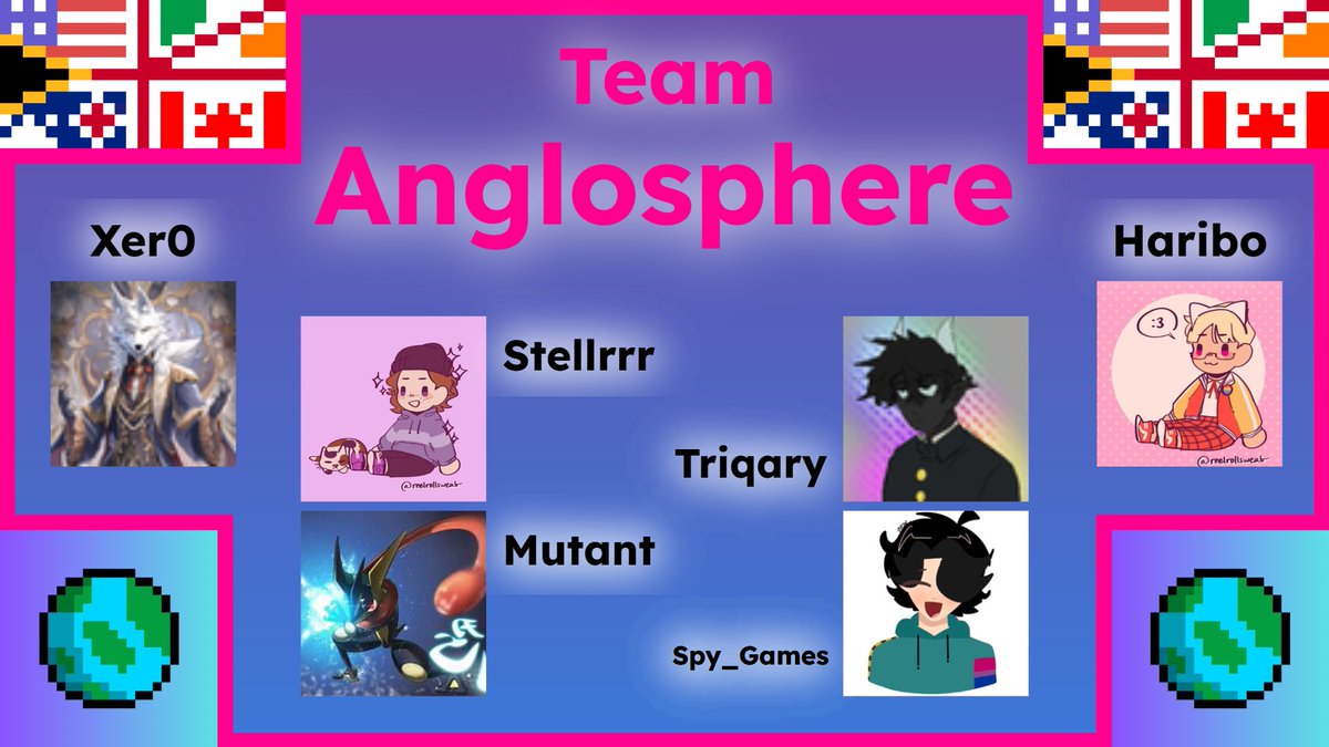 MCCIWorldCup's tweet photo. 💎 Announcing Team Anglosphere! 💎

Separated - Cupless, United - ???

Xer0xious @Stellrrr MutantSabretooth @Triqary @Spy_Games_ @HariboSOLO https://t.co/tyfUEXNLXG