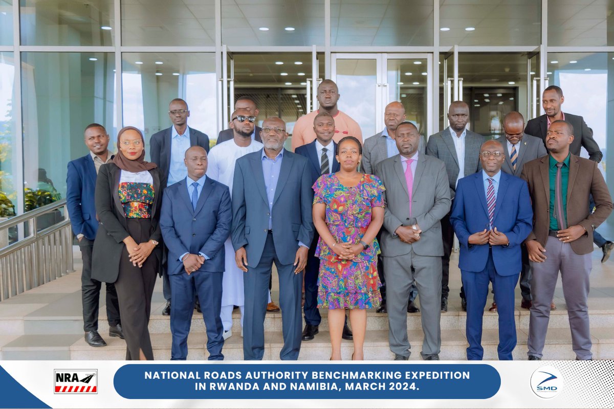 PolicySmd's tweet photo. We successfully facilitated a benchmarking expedition to Rwanda and Namibia for the National Roads Authority. 

Anticipating more success stories as we proceed to the subsequent chapters of our collaboration with the NRA to enhance its Institutional and organizational framework. https://t.co/swdXGZ3sxp