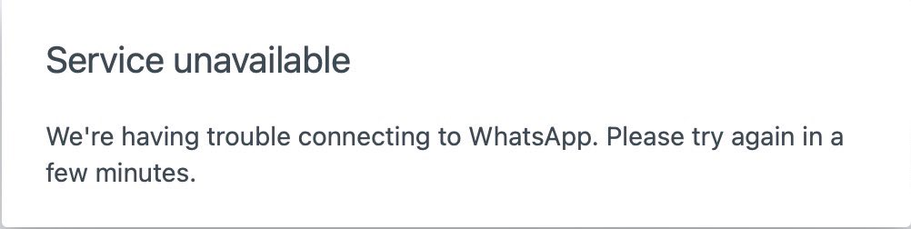 iamJitenThakkar's tweet photo. WhatsApp seems to be down since the past 10 minutes! #whatsappdown https://t.co/6YdFneh6C6