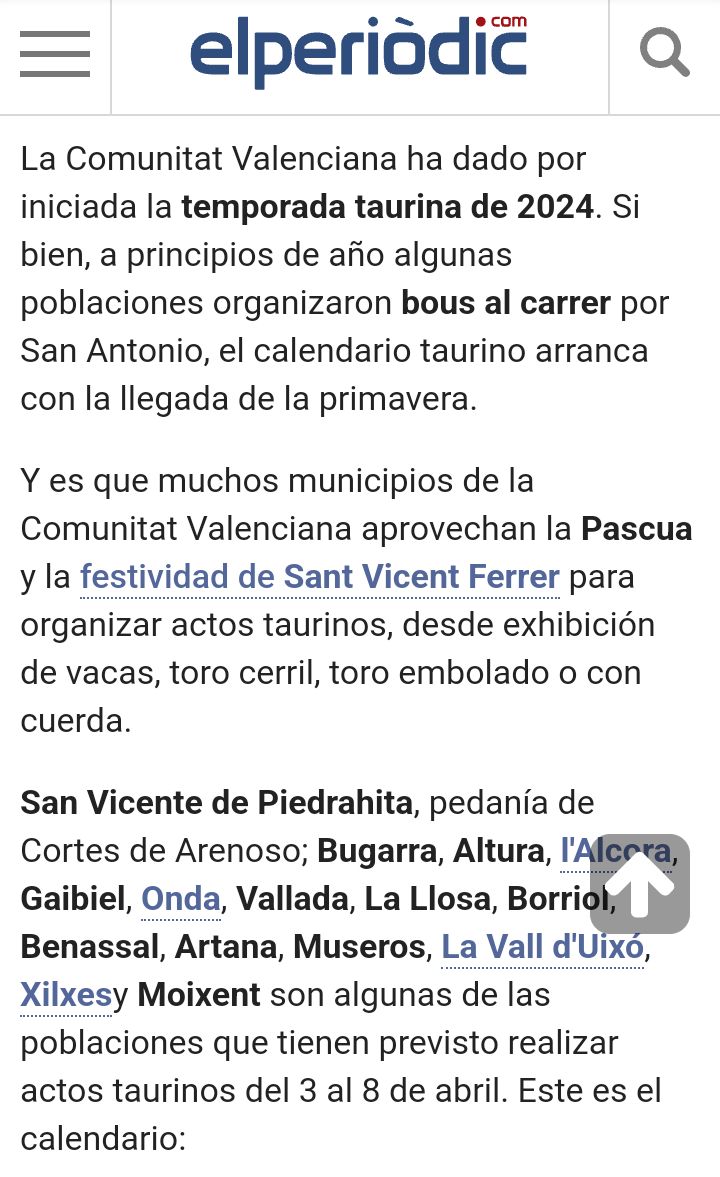 Los torturadores de #animales vuelven a la carga. 

Visita noesmicultura.org y firma presencialmente en tu zona más cercana la iniciativa por la desprotección de la tauromaquia.