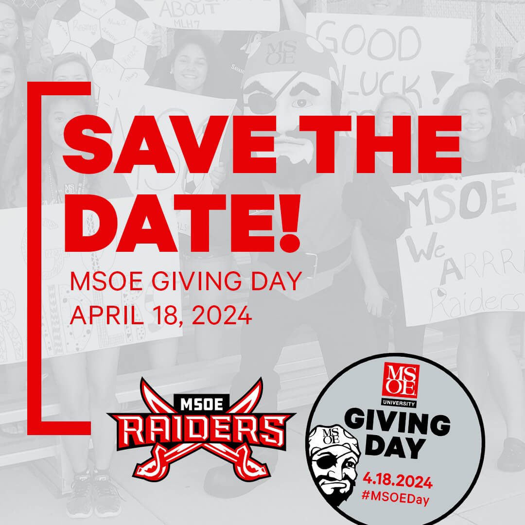 MSOE’s Giving Day is April 18th! Check out the link in our bio to see how you can help support our student-athletes success on and off the track (or ring or pit) ⚔️❤️ #MSOEDay #trackandfield