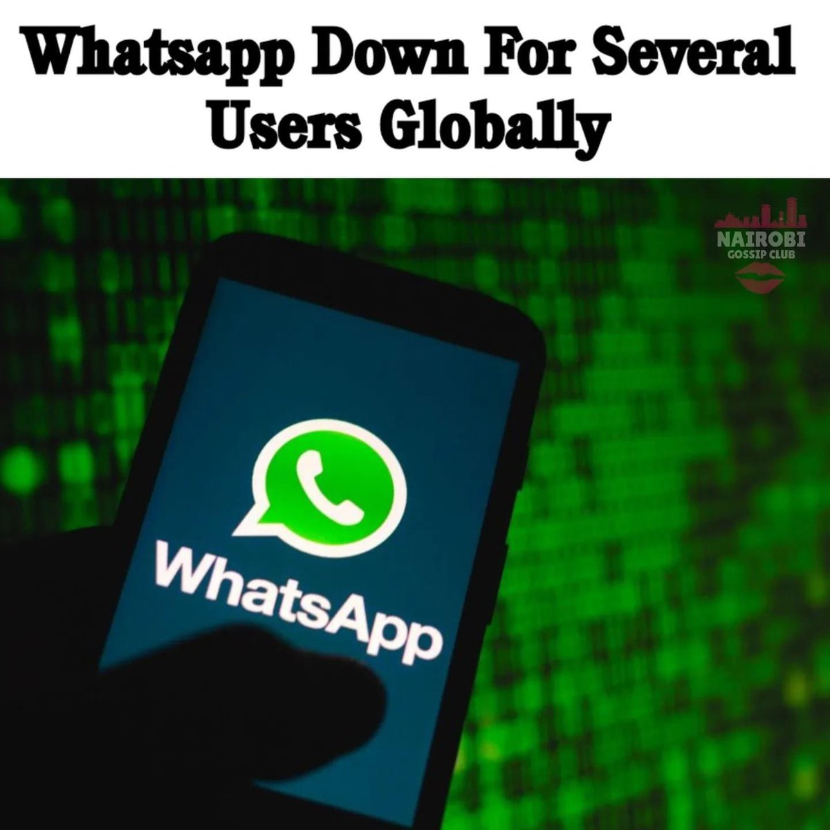 Whatsapp Down For Several Users Globally