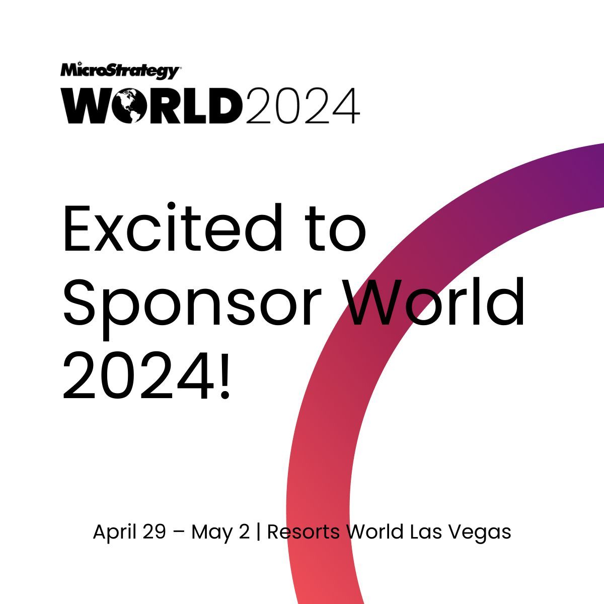 dataflix's tweet photo. 🌟We are sponsoring #World2024 at Resorts World Las Vegas! 🌟 Join us to explore BI, AI, and analytics advancements. #TheONEPlatform #MicroStrategyAI #AI #GenAI #BI #analytics #MSTR #Dataflix https://t.co/qk7tK2Zpi9 https://t.co/VUriIZd2lJ