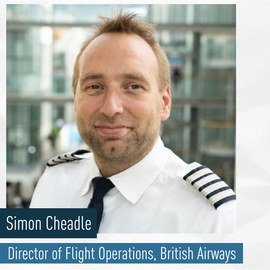 We're delighted to be welcoming Simon Cheadle, Director of Flight Operations at British Airways, as our keynote speaker for the Young Aviators Dinner this Saturday. Simon has worked for @British_Airways for 17 years having joined as a cadet pilot on the A320 aircraft in 2007.