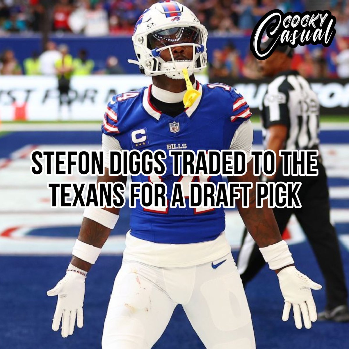 Stefon Diggs to the Texans 🤯 #NFL #NEWS