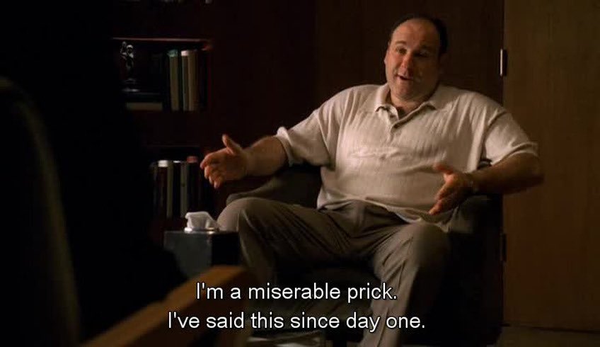 the sopranos is so relatable