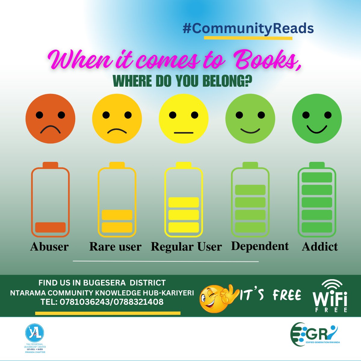 Want to boost your energy levels and live a good life? Start reading! Book addicts never die, they just turn the page to the next adventure. 📚💪 #COmmunityReads