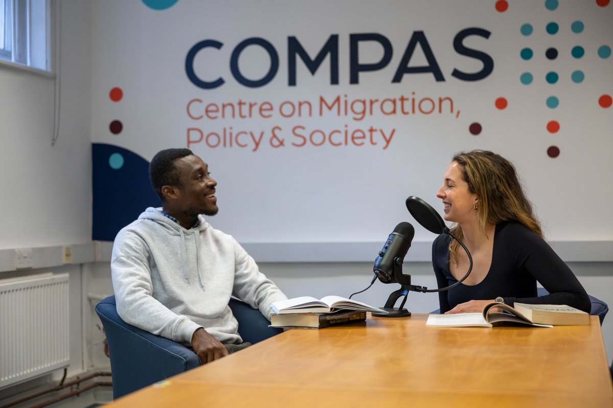 The call out for the next season of The Migration Oxford Podcast is now open! Please share your ideas for upcoming episodes! compas.ox.ac.uk/article/call-o… Co-hosts: @jacquibroadhead and Rob Mc Neil @oncegingerboy Producer: @delphine_boagey @COMPAS_oxford