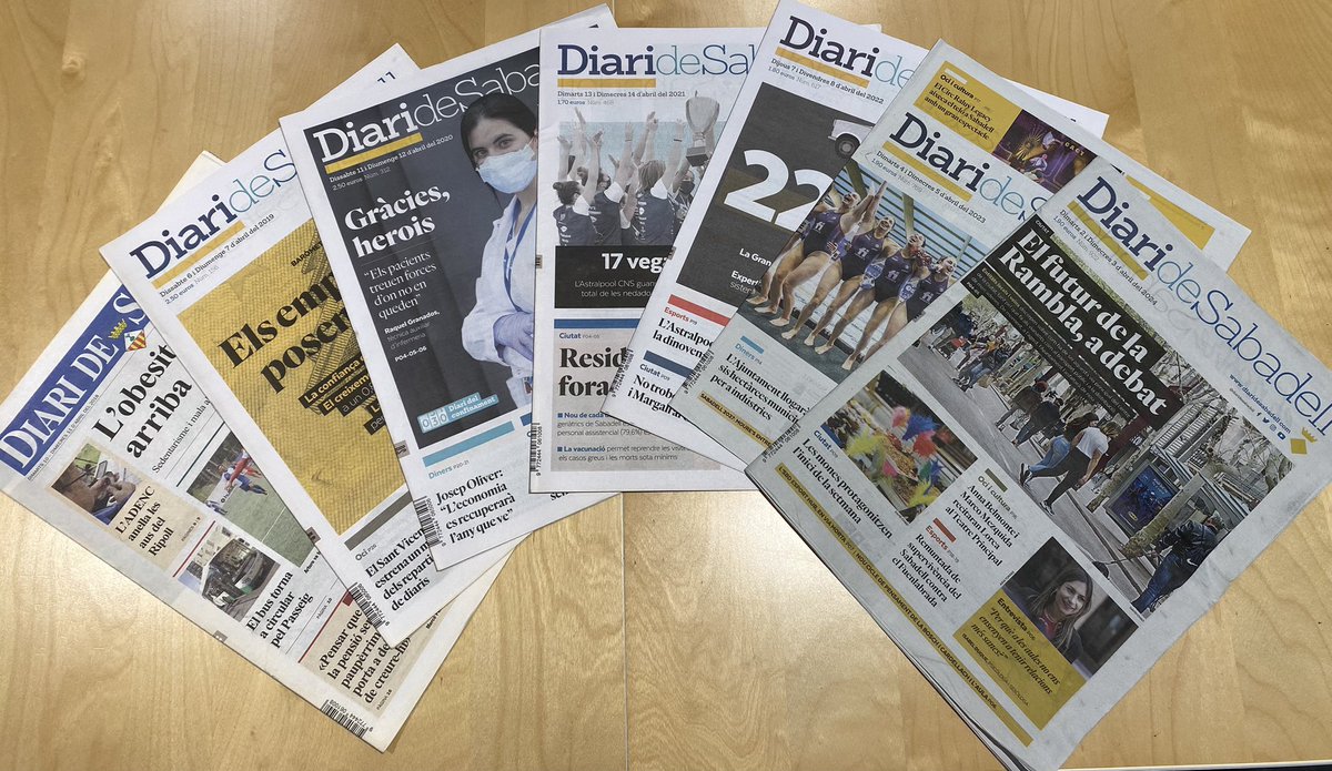 campsmanel's tweet photo. 6 anys, 7 portades i 922 edicions. I aquí seguim, que encara queda molt per fer! https://t.co/ITbirdnnwq