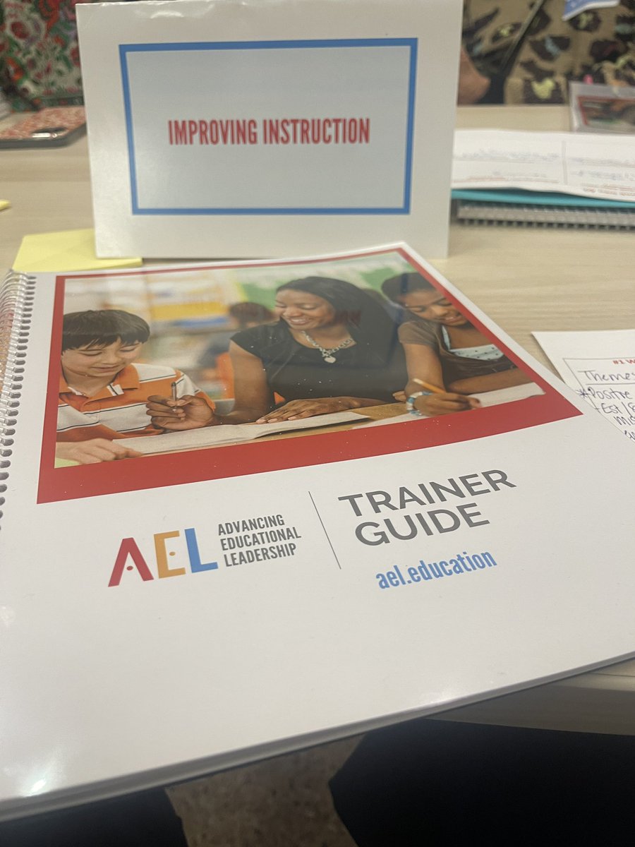 Excited to participate in AEL trainer of trainers (training)!