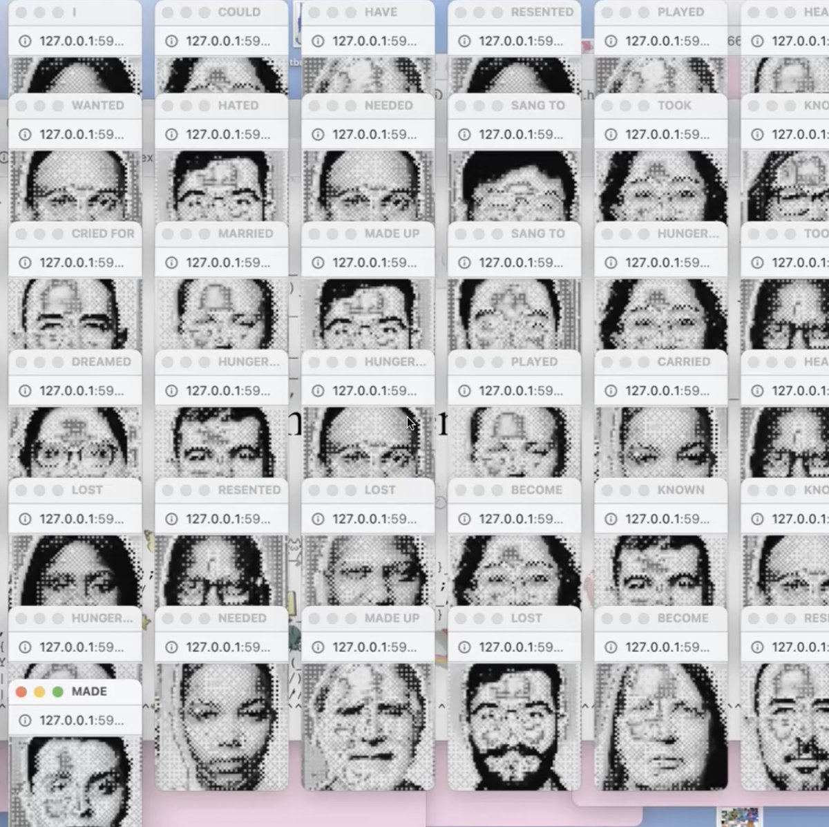 sfpc's tweet image. In HTTPoetics taught by @toddwords @tylryn &amp;amp; Kayla Drzewicki, we’ve been making bad &amp;amp; ugly websites, websites that are way too big, and websites that use non-traditional navigation. Guest lecture by @hotemogf, student work by @jackie_isonline