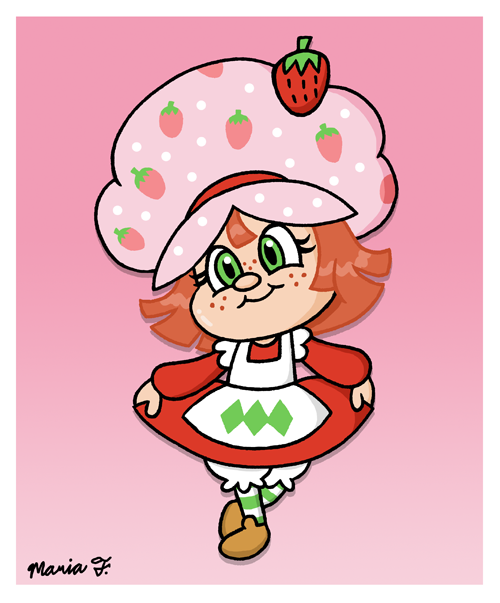 Marylikesstuff's tweet image. This week's doll is the berry sweet #StrawberryShortcake.🍓