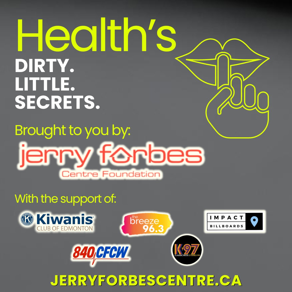 Jerry Forbes Centre Foundation (@jerryforbescntr) on Twitter photo FREE event, Apr. 13, Health's Dirty Little Secrets, recommended for ages 40+. Uncomfortable health topics that MUST be talked about! 11am - 3pm, <a href="/JerryForbesCntr/">Jerry Forbes Centre Foundation</a>, & a free bbq lunch. Pls register:
bitly.ws/3hnGf
<a href="/prostatealberta/">ProstateCancerCentre</a> The MAN VAN will be here! FREE event, Apr. 13, Health's Dirty Little Secrets, recommended for ages 40+. Uncomfortable health topics that MUST be talked about! 11am - 3pm, <a href="/JerryForbesCntr/">Jerry Forbes Centre Foundation</a>, & a free bbq lunch. Pls register:
bitly.ws/3hnGf
<a href="/prostatealberta/">ProstateCancerCentre</a> The MAN VAN will be here!