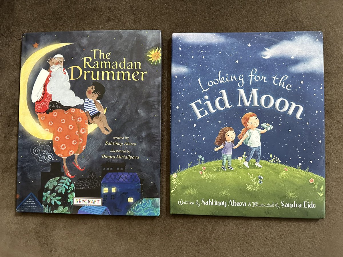 So excited for this lovely book mail! Thanks to #SeasonsOfKidLit @AuthorHMacht and @Literally_Lynne for organizing the giveaway and super thank you to @abazabooks for the beautiful books!