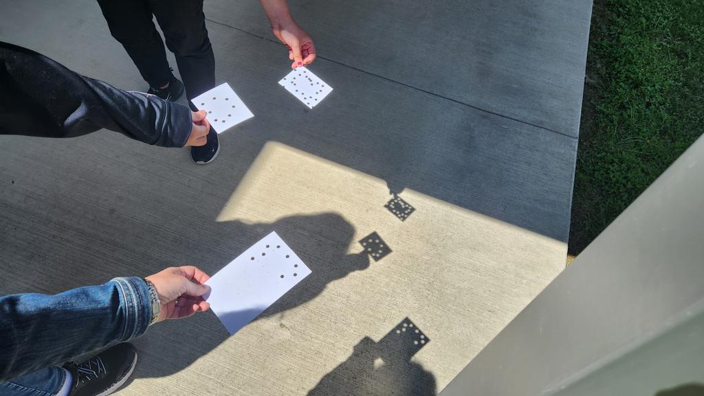 Chad Belford (@chadbelfordits) on Twitter photo Preparing for Monday's #solareclipse by learning about "shadow bands," "Bailey's beads," contact points, and making our own pinhole projectors! <a href="/YearlingPride/">Garner Middle School</a> <a href="/NEISDiTech/">NEISD Instructional Technology</a> #NEISDiTech Preparing for Monday's #solareclipse by learning about "shadow bands," "Bailey's beads," contact points, and making our own pinhole projectors! <a href="/YearlingPride/">Garner Middle School</a> <a href="/NEISDiTech/">NEISD Instructional Technology</a> #NEISDiTech