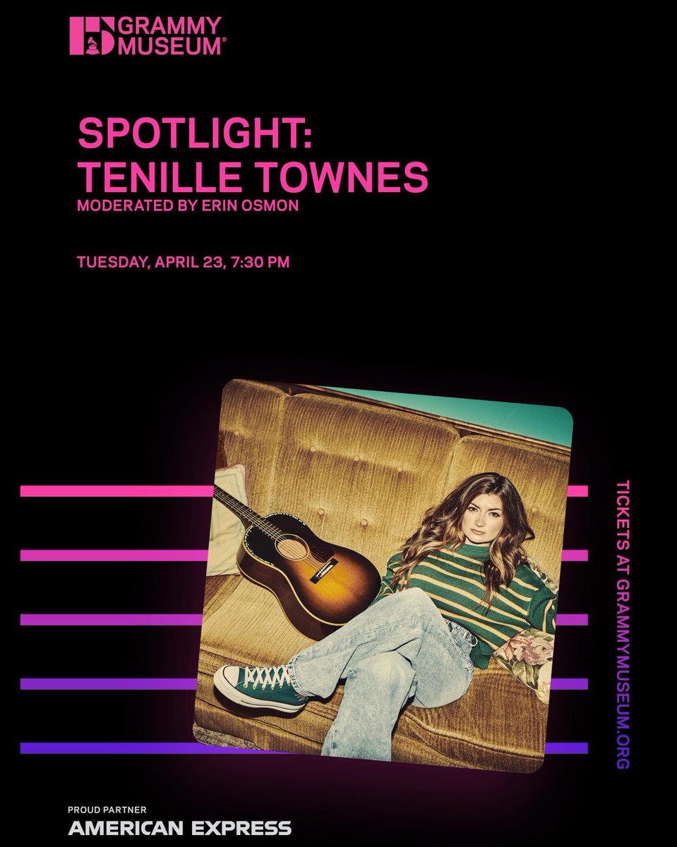 LA!!! It’s been a minute for us and I’m coming to play a special acoustic show in the beautiful @grammymuseum on April 23 and I can’t wait to be back together with you guys in the land of palm trees and traffic and sunshine!!! Get tickets here: lnk.to/TTGRAMMY24