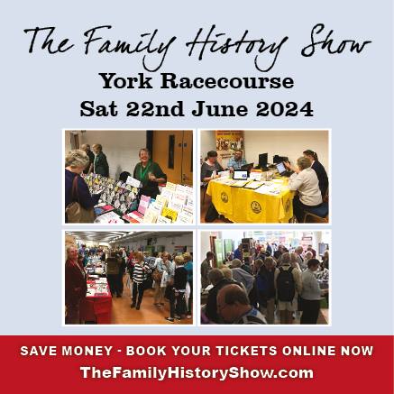 Here's advance notice of the York Family History Fair which we will be exhibiting at in June. We do hope you can visit and we look forward to meeting you on our stand. There is always much to interest everyone #familyhistory #YorkRacecourse @FederationFHS