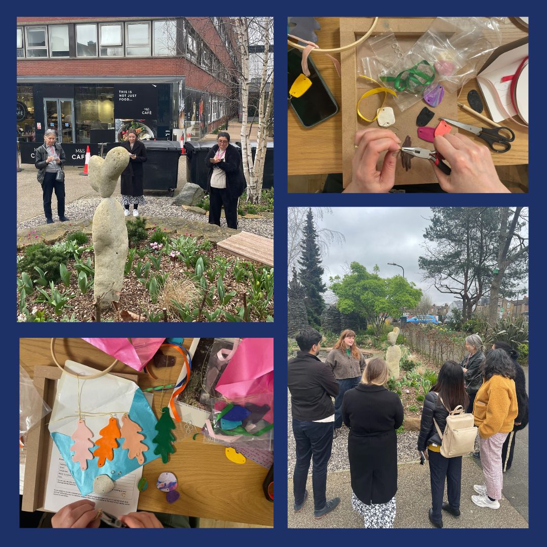 Last month our Staff Arts Club members enjoyed a fantastic Mini-Mobile Making Workshop, led by our Resident Artist Phoebe Kaniewska! The workshop was inspired by a piece in our Art & Heritage Collection ‘Stone Balancing’ by Adrian Gray... 🧵