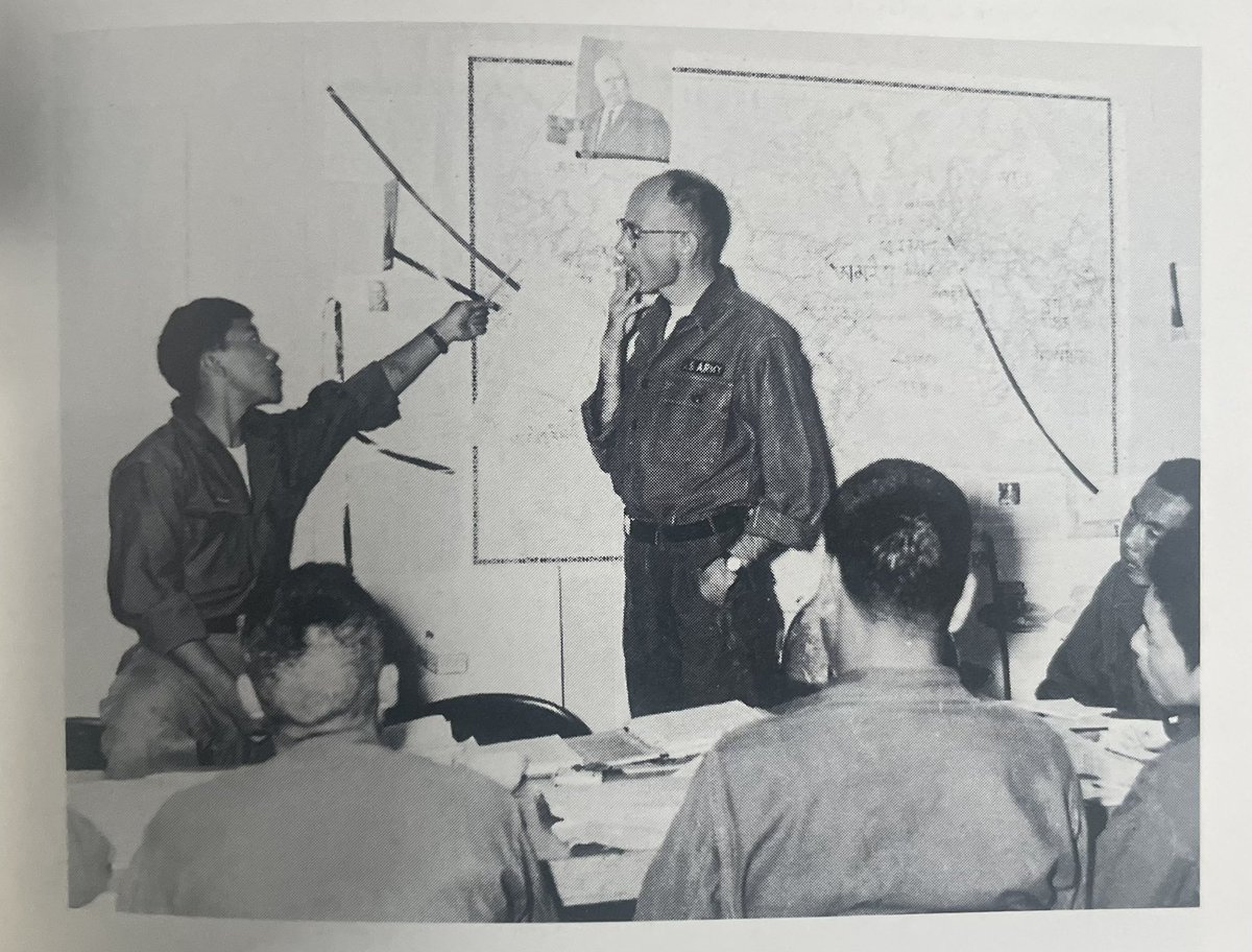 CIA officer giving lessons on modern warfare to the Tibetan guerrilla fighters in Camp Hale, CO, USA.1959. Tibetans were flown from Indo-Tibet borders to USA to be trained at the height of the Cold War. But after Nixon came to power, support of the CIA to Tibet ended abruptly.