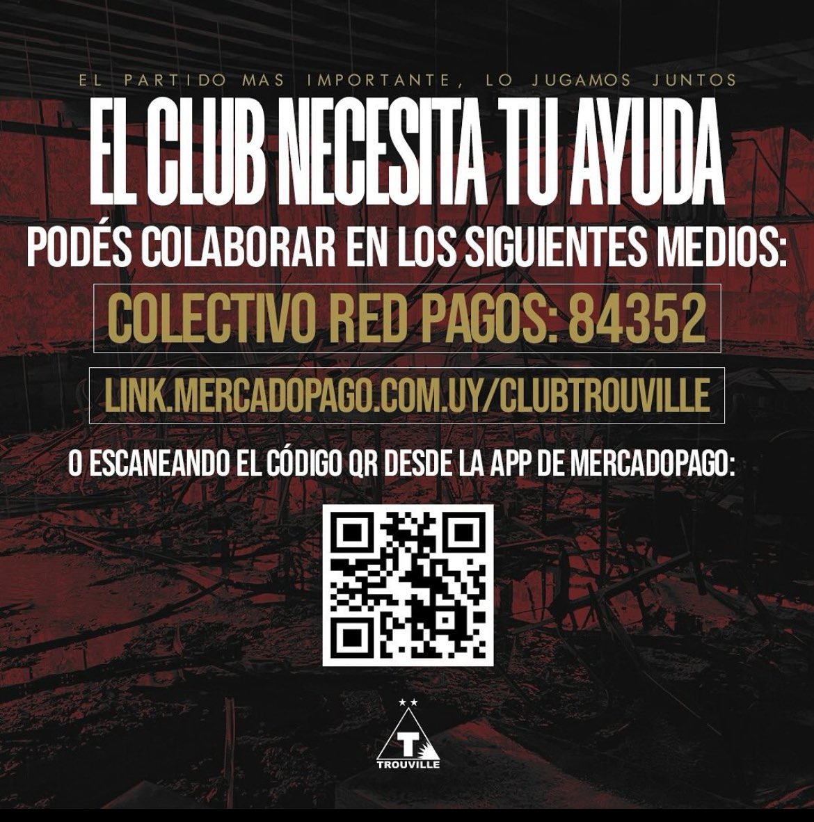 Club que siempre se ha portado bien con nuestro club… a dar esa mano