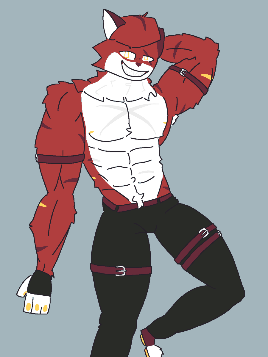 alt_smg's tweet image. Marco redesign is done ‼️💥
Why he a twink smh 😔
#kaijuparadise #kaijuparadiseoc