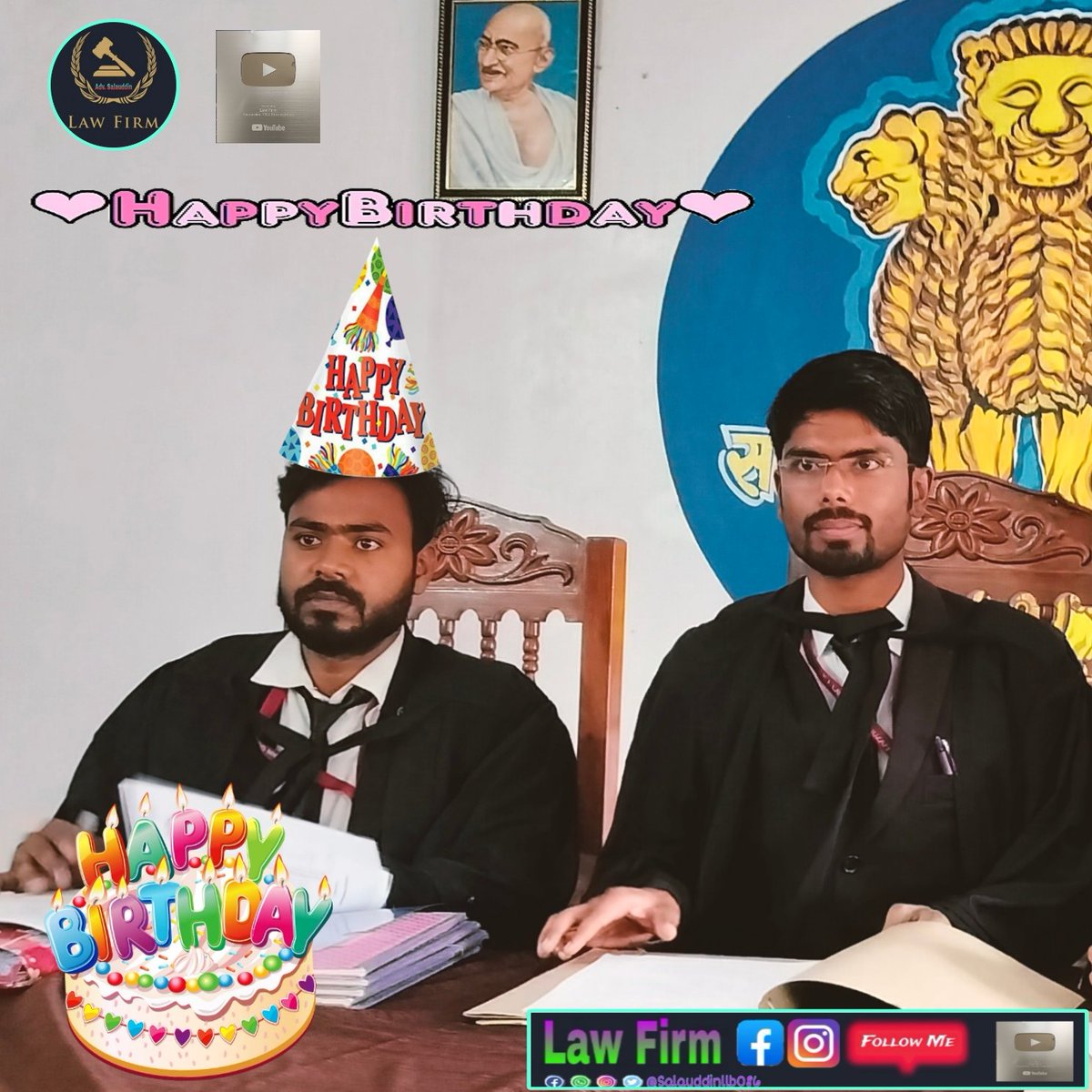 Salauddinllb086's tweet photo. Happy Birthday 🎂💐🎉 @PKumarllb Sir...
    I wish you good, healthy and long life in the future....
#HappyBirthday 
@AdvocateGMSabri
@Saifllb086
@skjlawcollege https://t.co/nWiymEQjtV