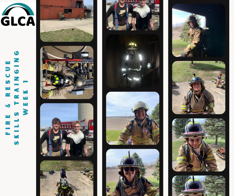 🔥🚒 GLCA students in the fire & rescue program are killing it during week one of skills training! Huge thanks the Lafayette Fire Department for the training center, and Indiana District 4 Fire Training instructors. Shaping future heroes! 💪👩‍🚒 @LSClafayette @wlcscrdp @TSCSuper