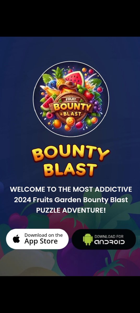 storyseedai's tweet image. 📷📷 Ready for fruity fun? Dive into the addictive world of Fruits Garden Bounty Blast! 📷 Swipe, match, and blast your way through juicy levels filled with colorful fruits. Download now and experience the puzzle adventure!
#FruitsGardenBountyBlast #MobileGaming #AddictiveFun 📷