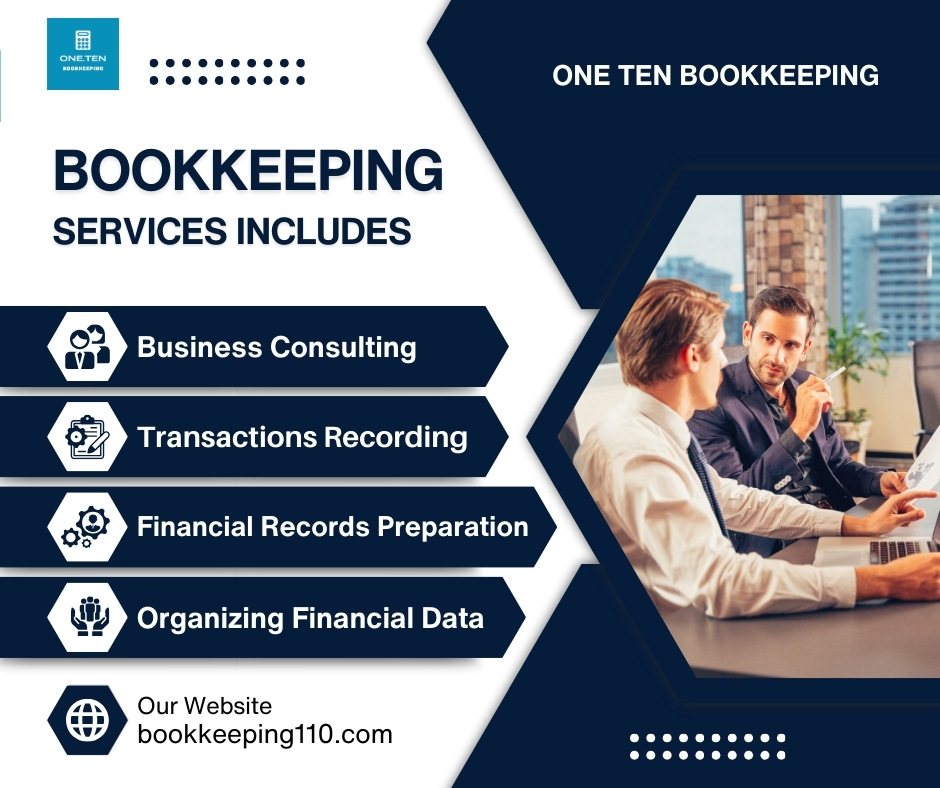Feeling overwhelmed by messy finances? OneTen Bookkeeping can help! ✨ We provide services related to *Streamlining Transactions ️ *Organizing Financial Data *Empowering Data-Driven Decisions Call Now for Free Consultation 6038180418 #OneTenBookkeeping #bookkeeping #USA