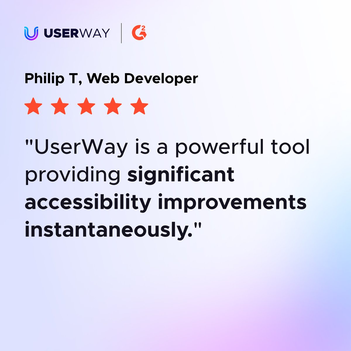 Don't just take our word for it 🙃 👉 We’re on a mission to make the web accessible to everyone. Check out userway.org to learn more 🚀 ⁠ #Accessibility #UserWay #WebAccessibility #DigitalAccessibility