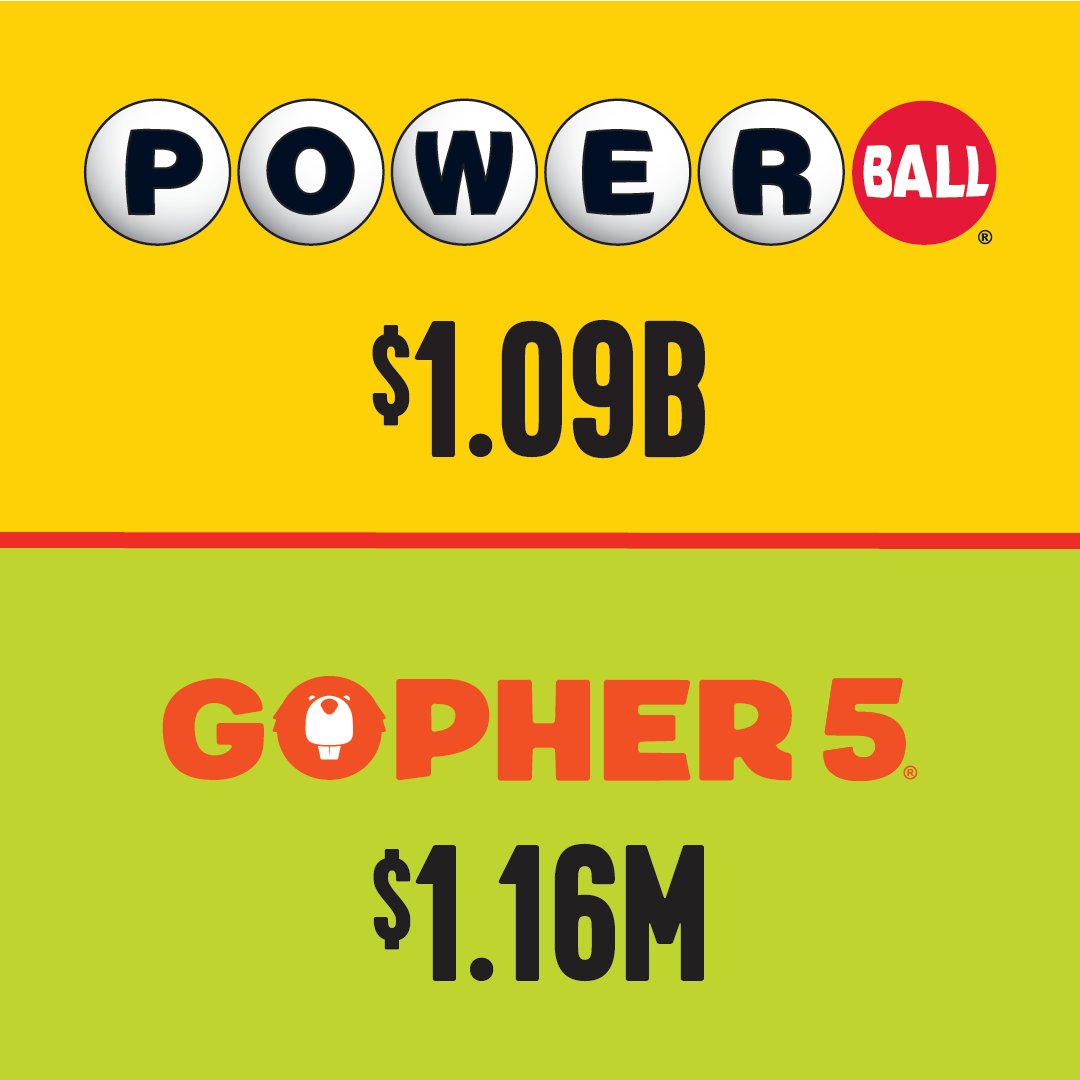 Phew 😮‍💨 These jackpots are still looking for a winner - will it be you? Go for a BILLION with #Powerball or go for a MILLION with #Gopher5! Please play responsibly.