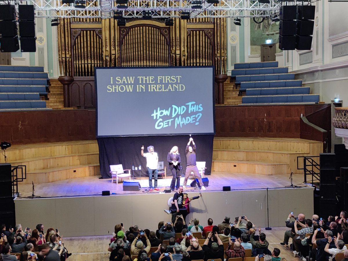 Went to <a href="/UlsterHall/">Ulster Hall | Live Entertainment Belfast</a>  last night to see <a href="/hdtg/">hdtg</a> And what a fun night it was! The venue and staff were excellent and the show was the best podcast I've been too. 👏👏👏