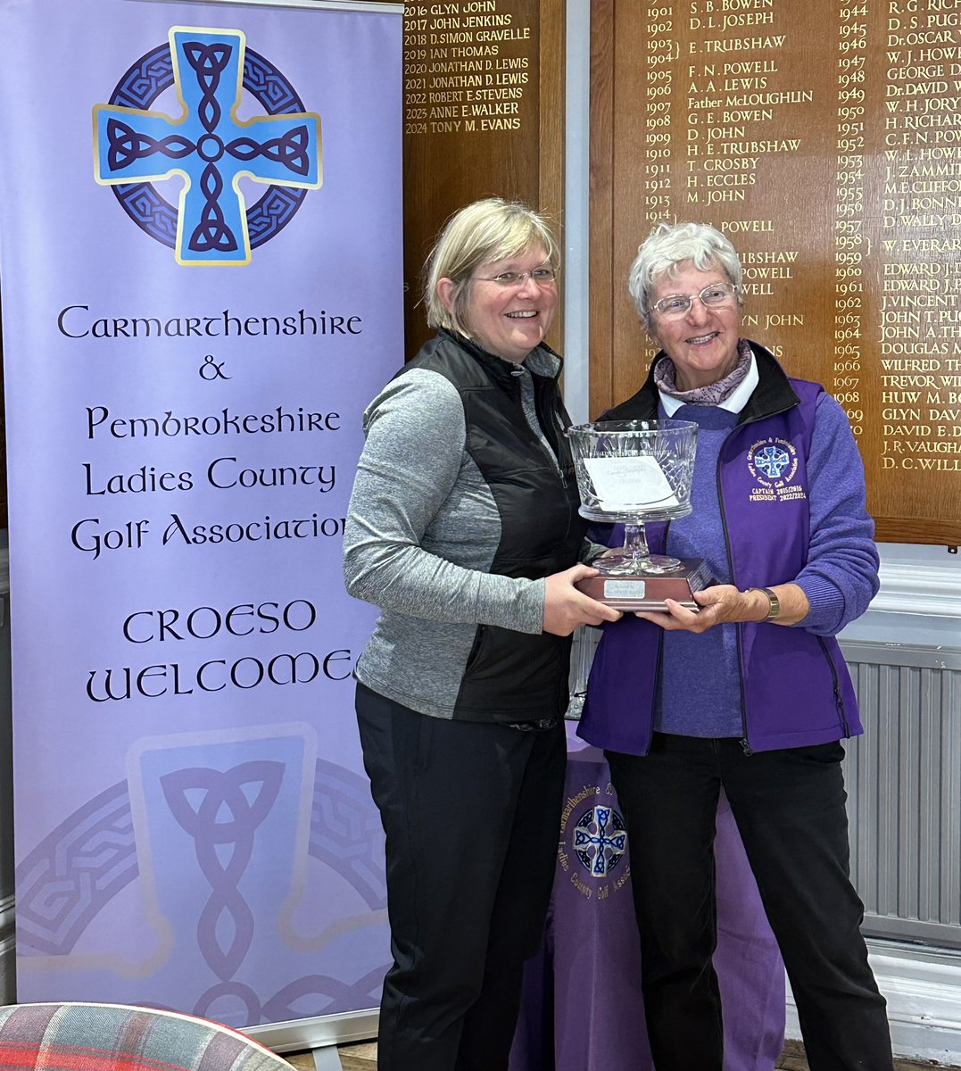 <a href="/CPLCGA/">C&PLCGA</a> 2024 County Champion Elspeth Owen <a href="/HaverfordwestGC/">Haverfordwest GC</a> Thank you <a href="/AshburnhamGolf/">Ashburnham Golf</a> for the use of the course for the last two days.