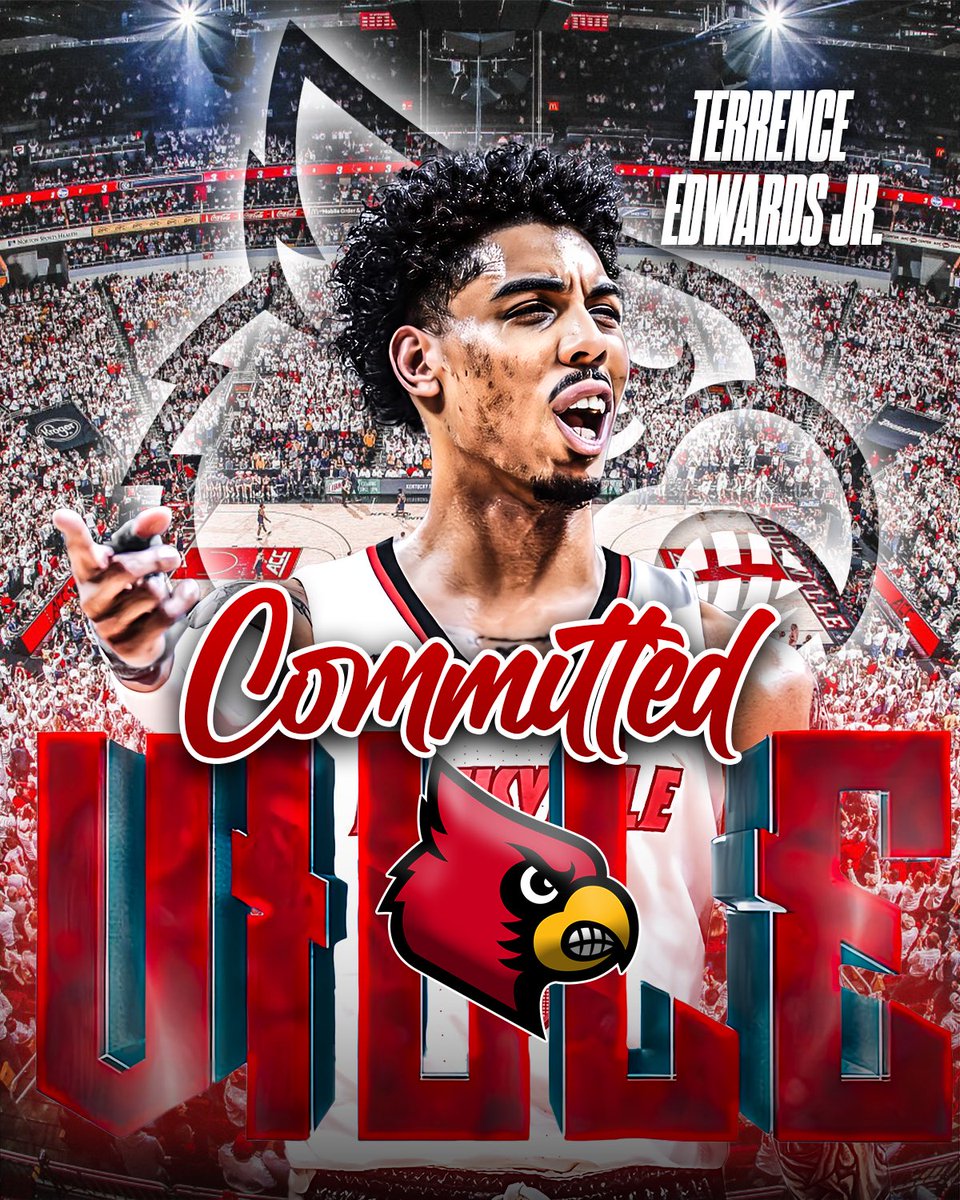 Louisville Updates (@lvilleupdates) on Twitter photo JMU transfer Terrence Edwards Jr has Committed to Louisville! The 6β6β guard and Sun Belt Player of the Year averaged 17.2 points! Huge pickup for new coach Pat Kelsey and the Cardinals in the rebuild! #GoCardsβΌοΈ
Welcome Home <a href="/fg_fatt/">Terrence Edwards Jr</a>β€οΈπ€ JMU transfer Terrence Edwards Jr has Committed to Louisville! The 6β6β guard and Sun Belt Player of the Year averaged 17.2 points! Huge pickup for new coach Pat Kelsey and the Cardinals in the rebuild! #GoCardsβΌοΈ
Welcome Home <a href="/fg_fatt/">Terrence Edwards Jr</a>β€οΈπ€