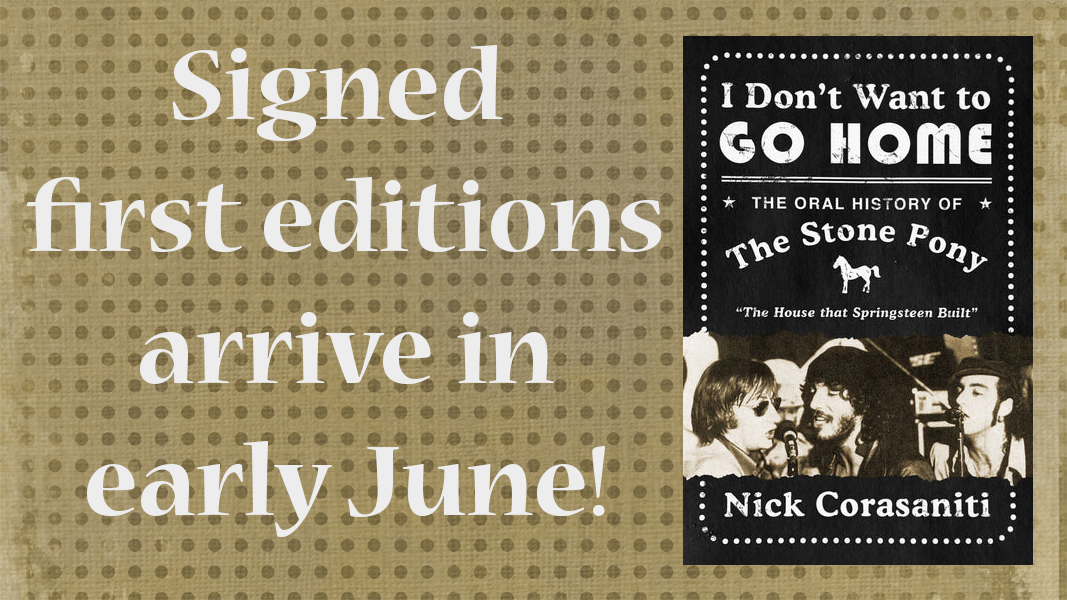 Mark your calendars, rock fans: signed first editions of 'I Don't Want to Go Home: The Oral History of The Stone Pony' by @NYTnickc will hit our shelves in early June! Reserve your copy today: alabamabooksmith.com/signed-copies/…