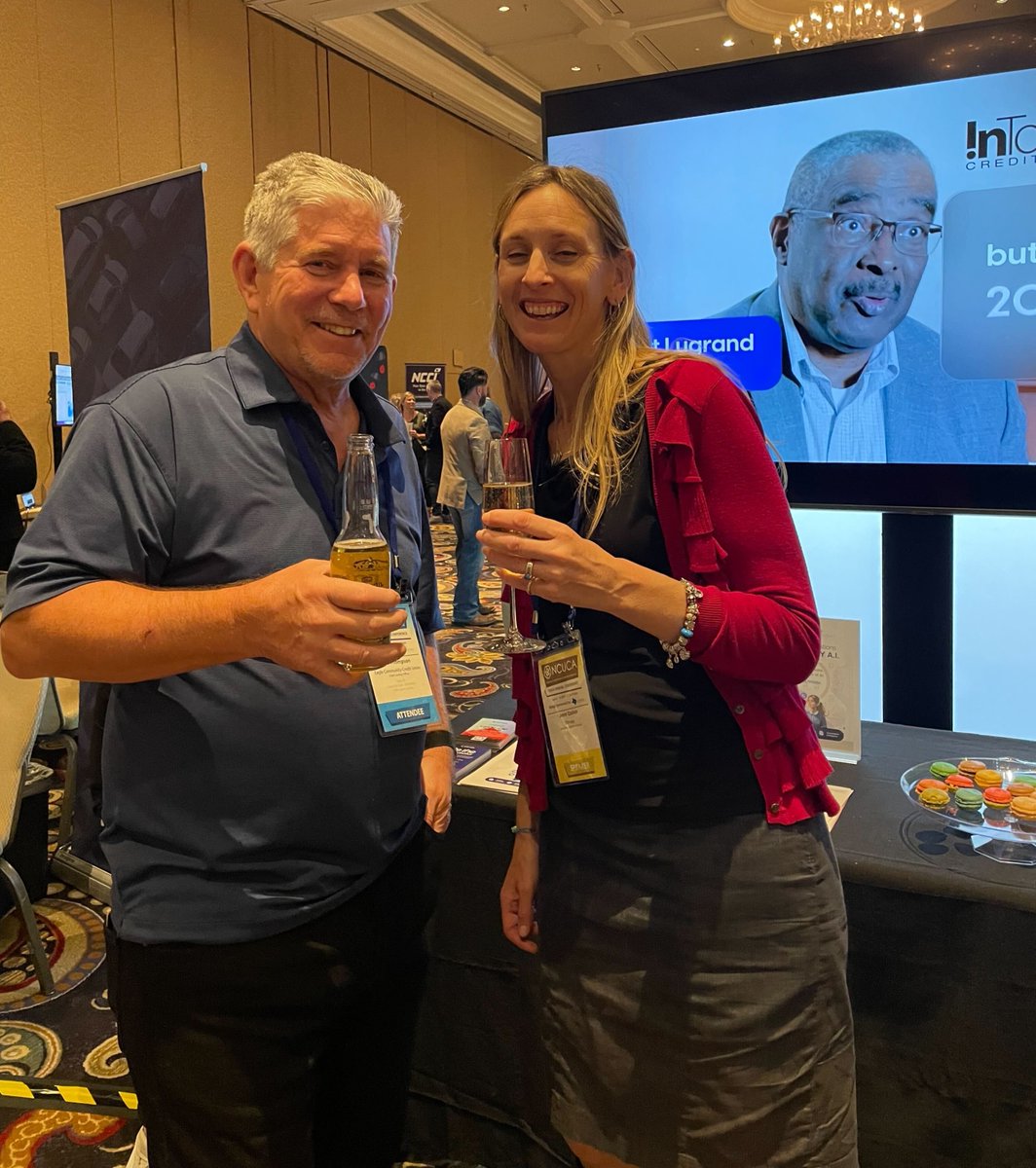 Our team is having a blast at #NCUCA 🎊 Thank you to the wonderful #creditunion leaders who've stopped by our booth to chat about the recent buzz around #AI and how to fight against an increase in #fraud 🤝