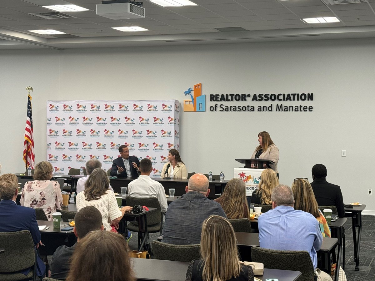 Many thanks to @FionaForFlorida and @will_robinsonjr for joining FL Realtors President @giaarvin and members of @RASM_Realtors today for the second stop of our Homegrown Advocacy Tour #Homegrown2024