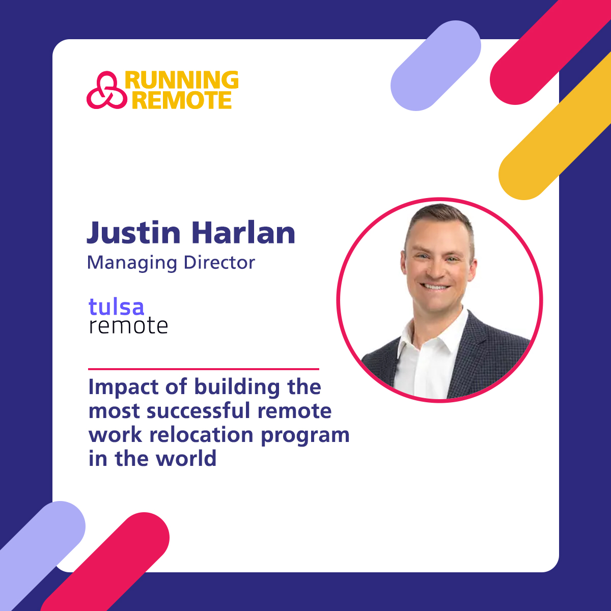 We're thrilled to share that our Managing Director, @harlanjustin, will speak at the @RunningRemote conference in Lisbon, Portugal, in just a few weeks! Learn more at runningremote.com.