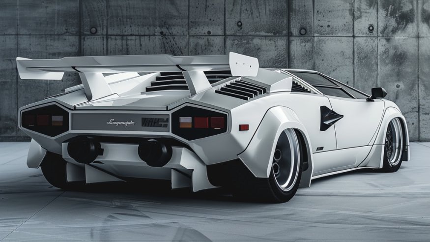 Modded Countach