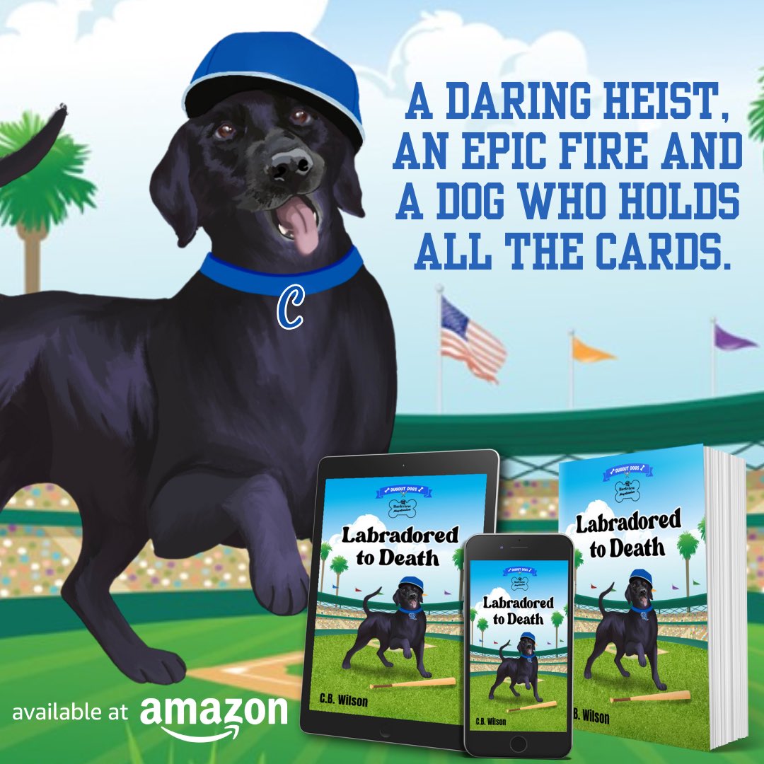 My brother Champ’s first book is on sale today!! Fetch your very own copy here! amazon.com/dp/B0CWPYZH9D #batdog #mystery #bestseller #bookseries