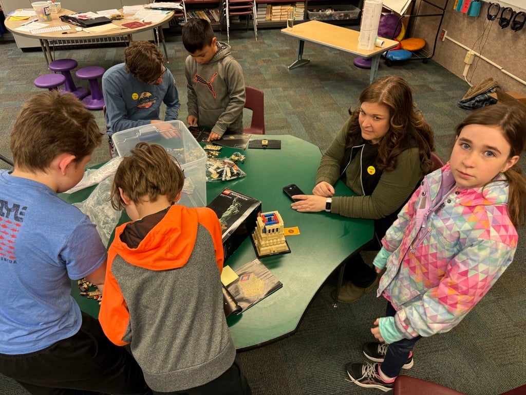 We've had the incredible opportunity to work alongside some of the 2nd and 3rd graders of @SiouxCntrKinsey using #LEGOs for a #STEM program promoting #architecture and #engineering! Learn more on our latest 'Laying the Foundation' #podcast episode! hubs.li/Q02rHj1h0