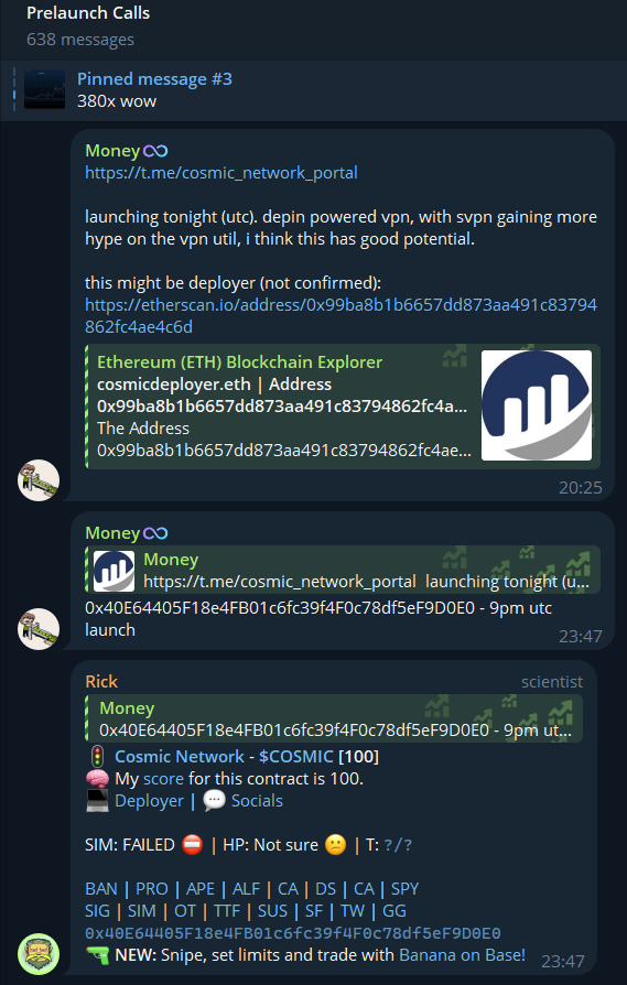 redcirclehq's tweet image. 500x cook on $COSMIC

Prelaunch =&amp;gt; 70m+