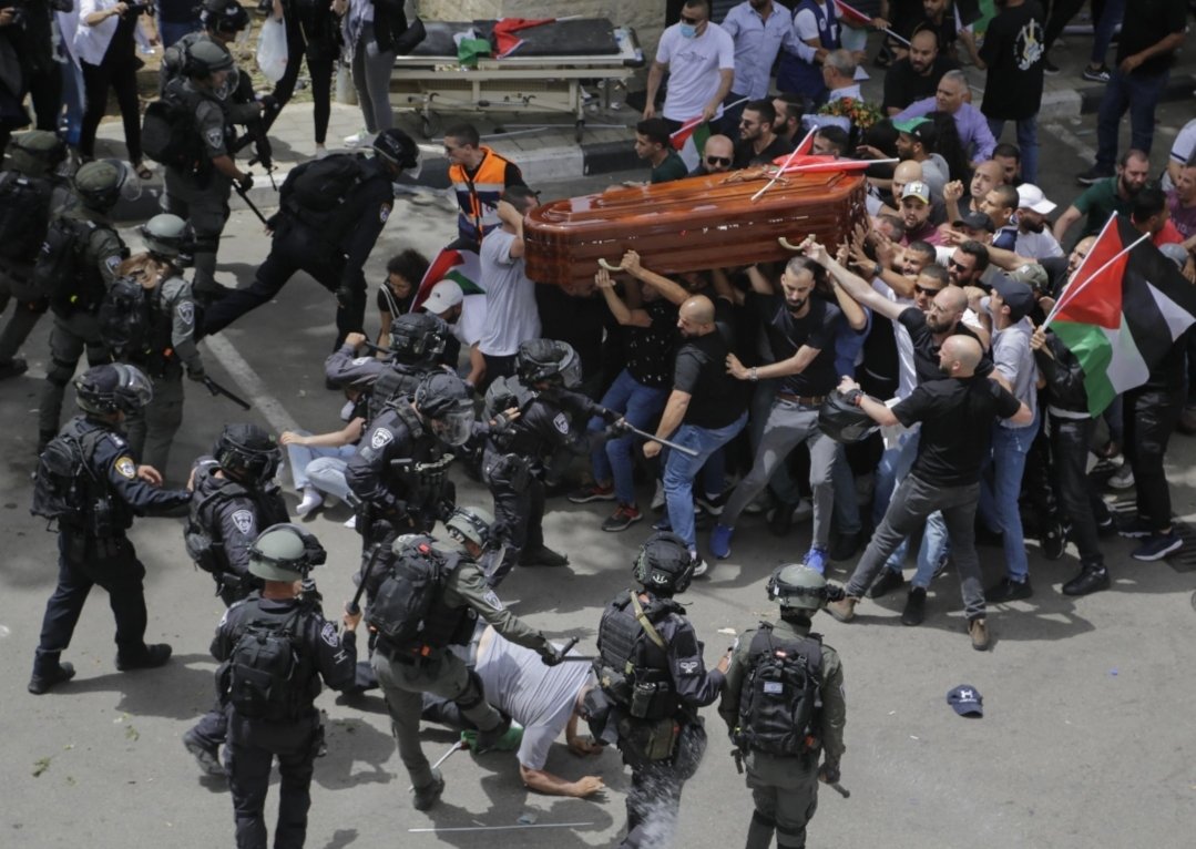 I will never forget how the IOF attacked her funeral procession. Horrific. Evil.